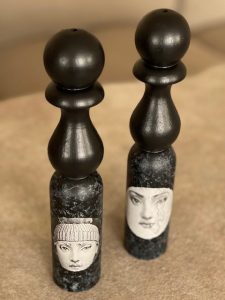 Fornasetti noir et marbré