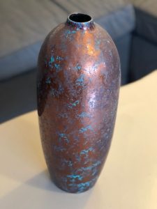 Bronze et turquoise