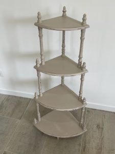 Etagère d'angle Shabby chic patinée