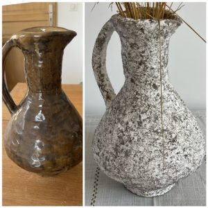 Pichet effet pierre