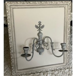 Cadre patiné gris gustavien