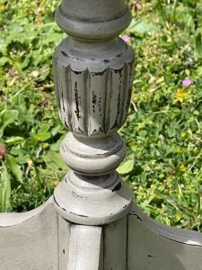 Pied de guéridon style Shabby chic