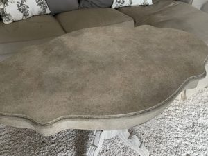 Table violon nuage matière