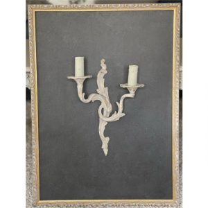 Cadre bougeoir double