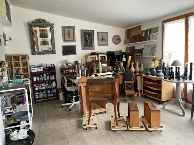 L'atelier d'Olivia Carrières sous Poissy